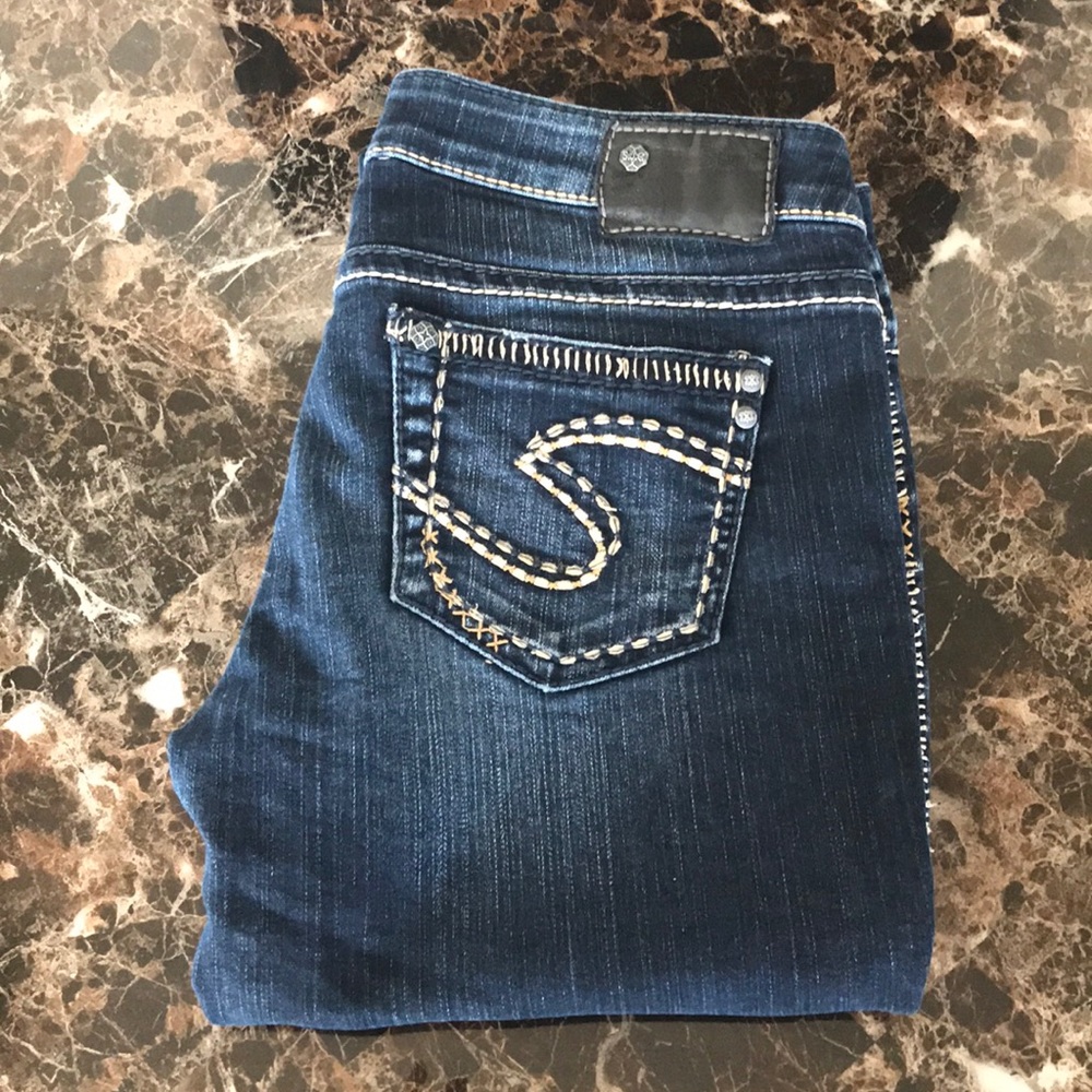 Silver Aiko Jeans